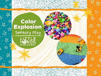 Kidcreate Studio - Rockville.  Color Explosion Sensory Play  (18 months -6 Years)