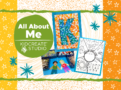 Kidcreate Studio - Oak Park. Toddler & Preschool Playgroup- All About Me (18 Months-5 Years)